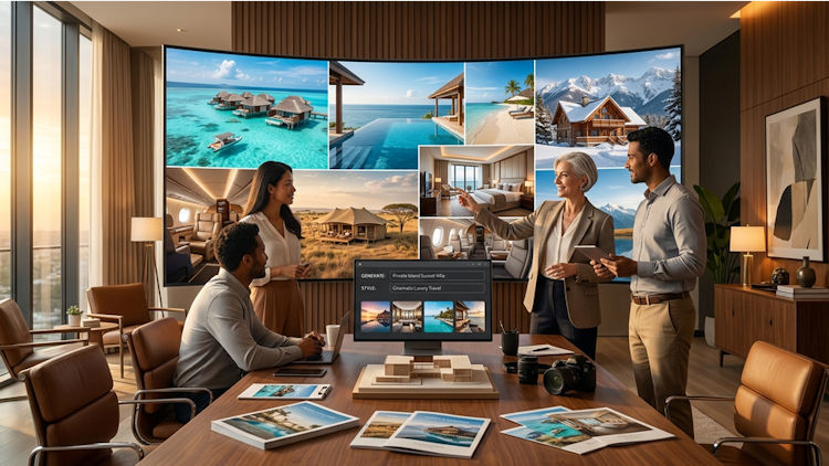 How the AI Image Generator Is Shaping Luxury Travel Experiences