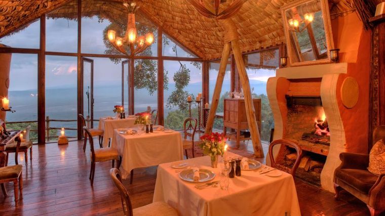 andBeyond Ngorongoro Crater Lodge - Serengeti, Tanzania - Luxury Safari Lodge-slide-1