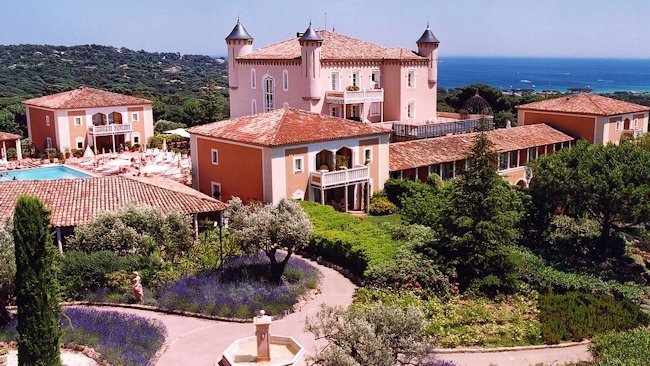 Chateau Hotel de la Messardiere - Saint-Tropez, Cote d'Azur, France ...