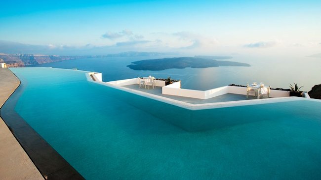 Grace Santorini pool