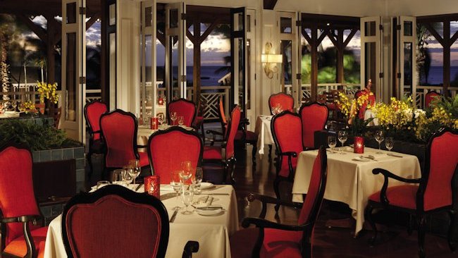 Four Seasons Resort Nevis Coral Grill Restaurant