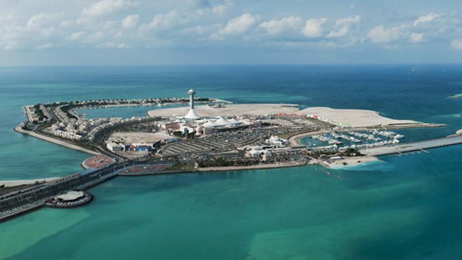 The St. Regis Abu Dhabi marina view from Abu Dhabi Suite