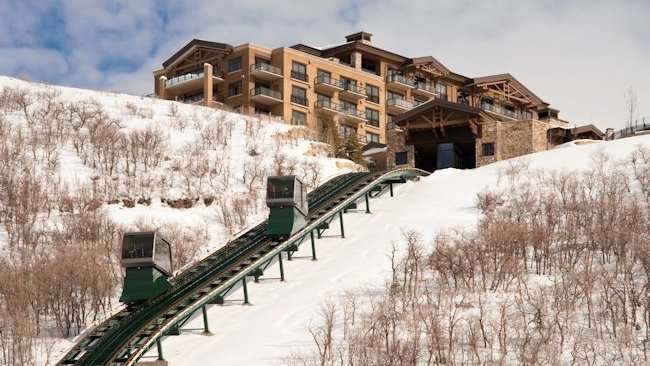 St Regis Deer Valley funicular