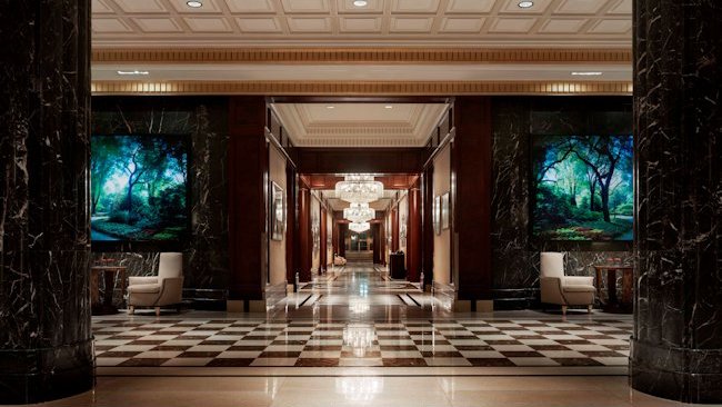 Essex House lobby