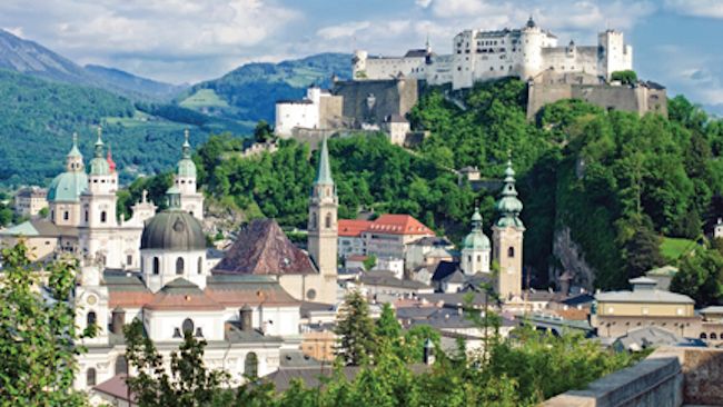 Salzburg Austria castle daytime