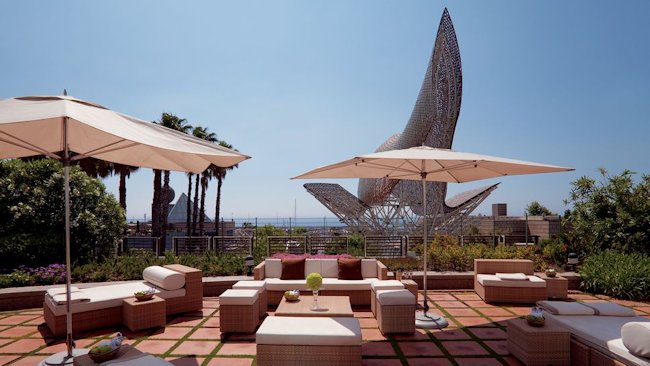 Hotel Arts Barcelona terrace