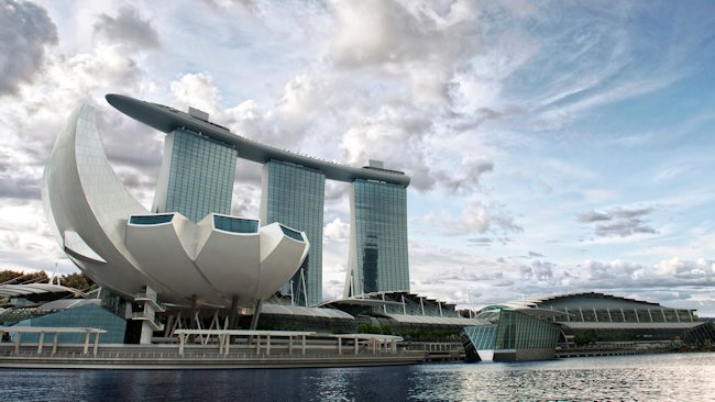 Singapore ArtScience Museum exterior