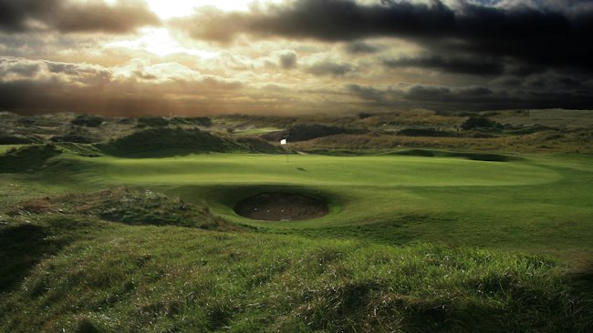 Saunton golf 5th hole