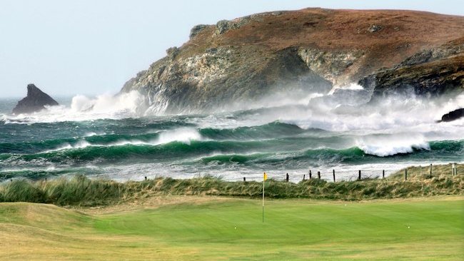 Trevose 4th green