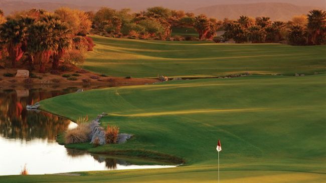 Firecliff's 18th hole at Desert Willow