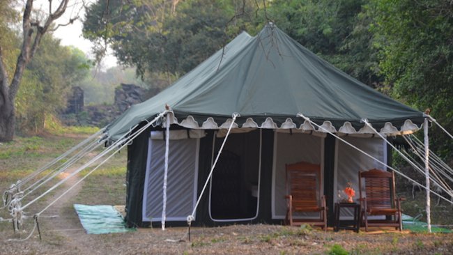 tent exterior