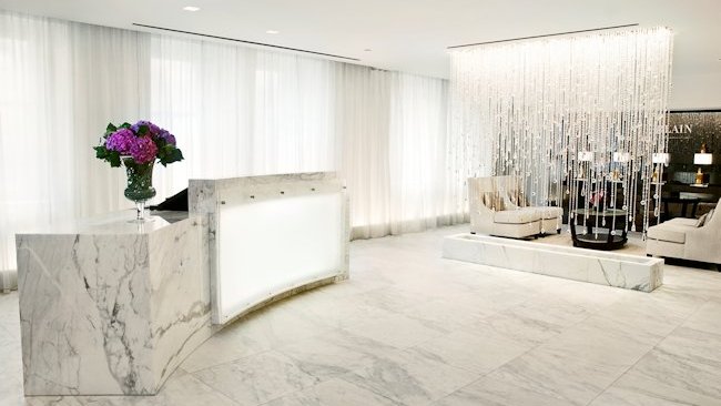 Waldorf Astoria New York spa reception