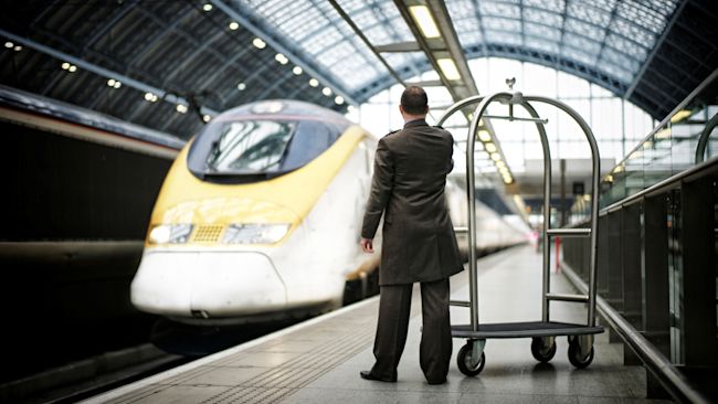 St. Pancras train station hotel concierge