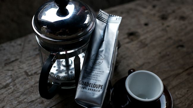 Guadeloupe Islands coffee