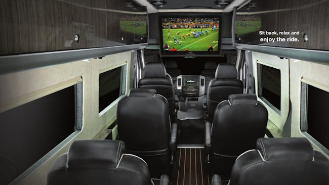 Airstream Autobahn interior