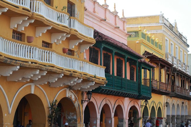 Cartagena Colombia colonial architecture