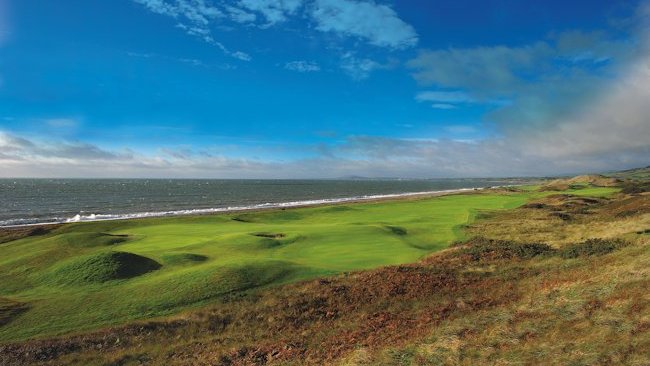 The par-5 13th at The European Club