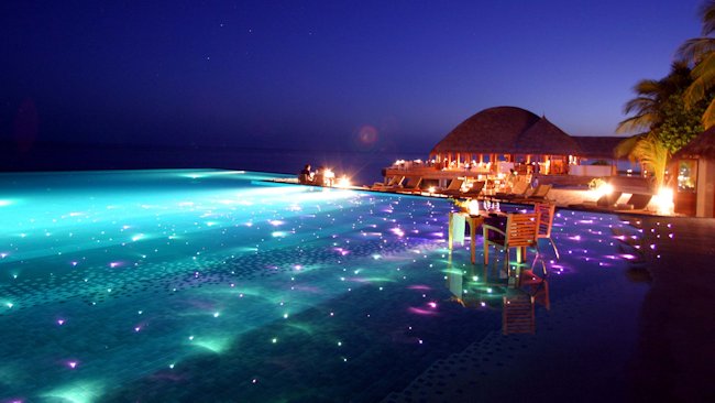 Starry pool