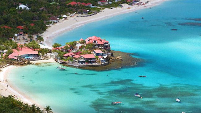 Eden Rock St. Barts amazing beach