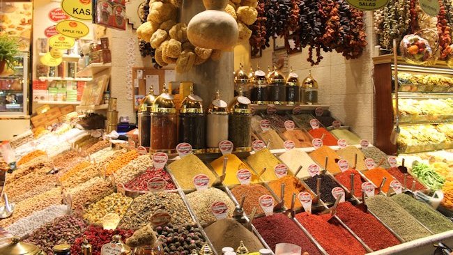 Istanbul spice bazaar