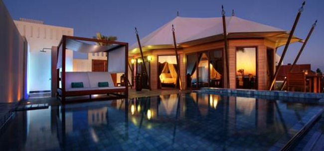 Banyan Tree Al Wadi's Tented villas