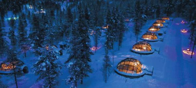 Kaklauttanem Arctic Resort Glass Igloo