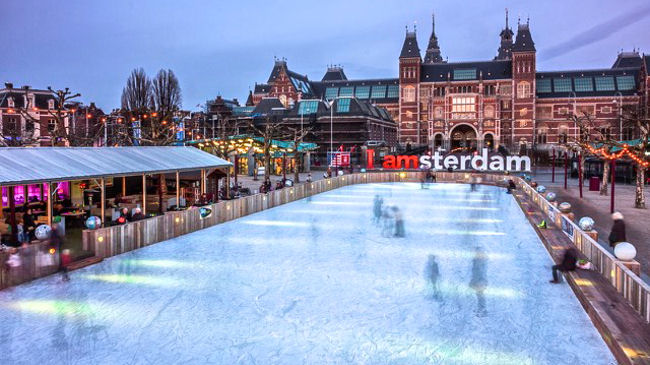 Amsterdam winter holiday