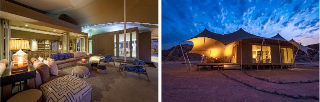 Hoanib Skeleton Coast Camp tent