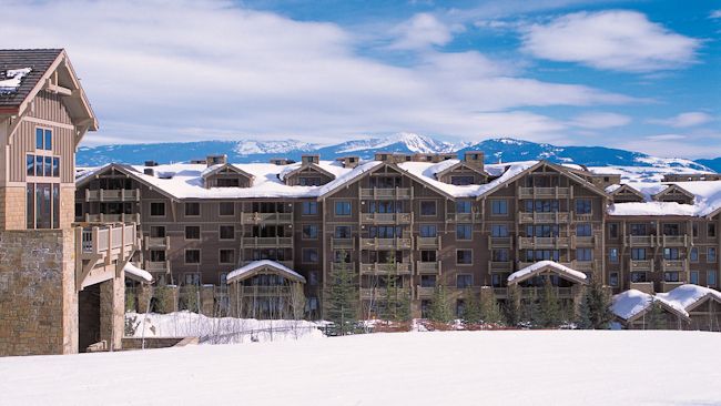 Four Seasons Jackson Hole exterior winter