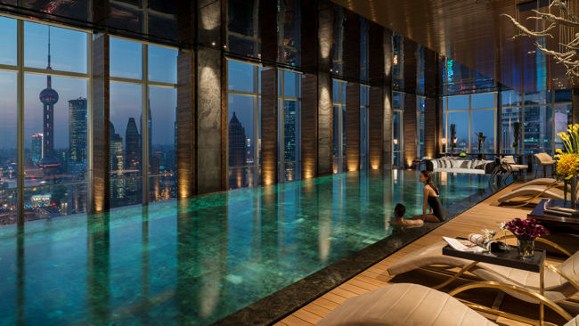 Four Seasons Shanghai pool