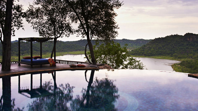 Africa Safari pool with a view