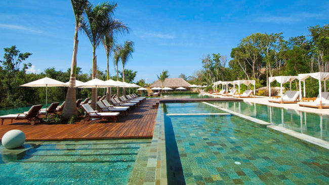 Grand Velas Riviera Maya pool