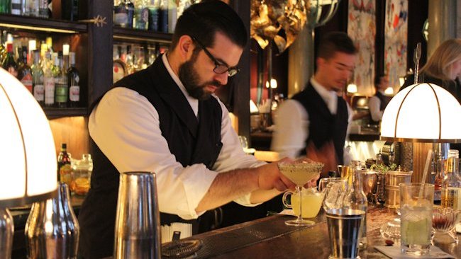 Rosewood London bartender