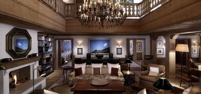 luxury ski chalet