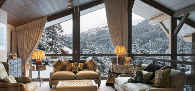 luxury ski chalet