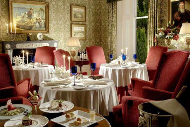 Inverlochy Castle Hotel restaurant