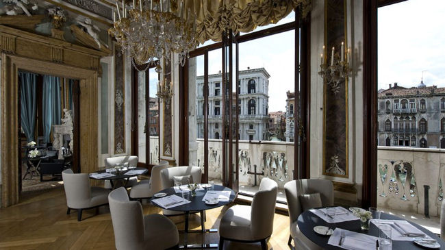 Aman Venice dining