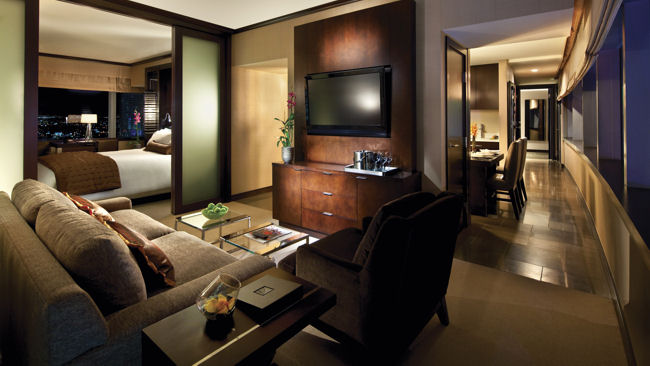 Vdara corner suite