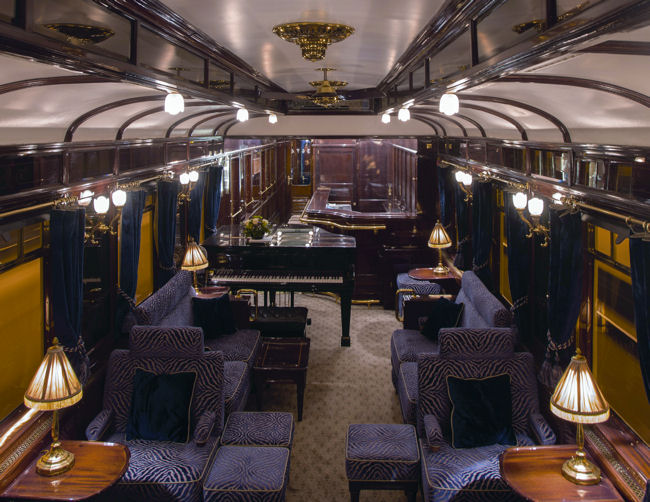 Venice Simplon-Orient-Express bar car