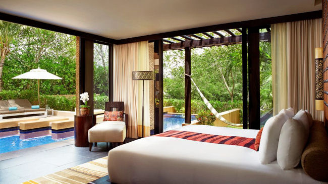 Banyan Tree Mayakoba Spa Pool Villa Interior