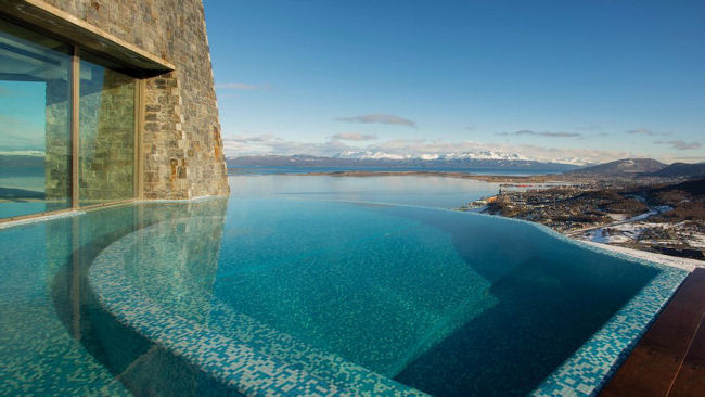 Arakur resort pool view