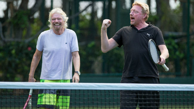 Necker Island Tennis