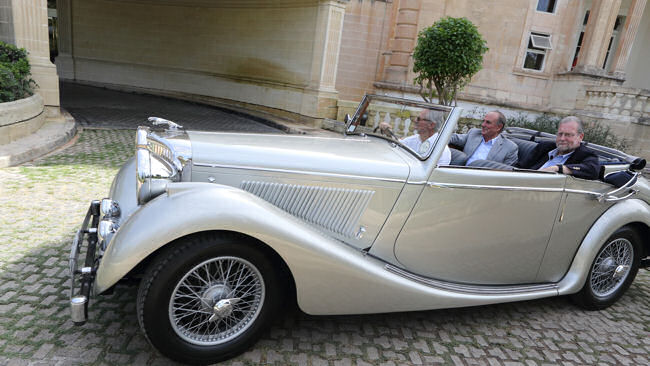 Corinthia Chairman & Peter Greenberg at Corinthia Palace