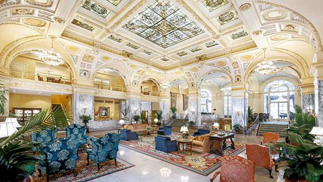 Hermitage Hotel Nashville lobby