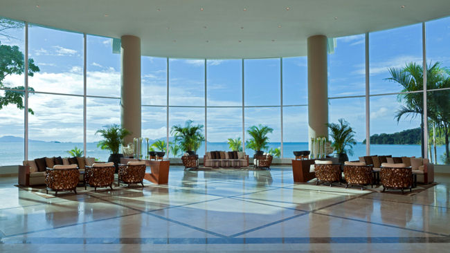 luxury hotel lobby