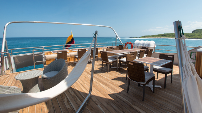 MV Origin sundeck