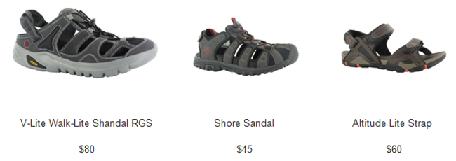 Hi-Tec Sandals Collection