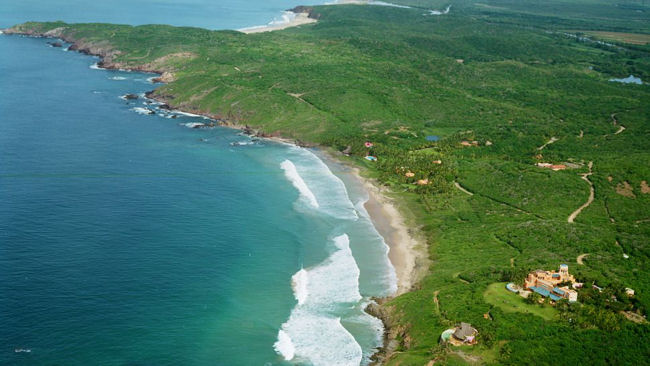 Las Alamandas aerial