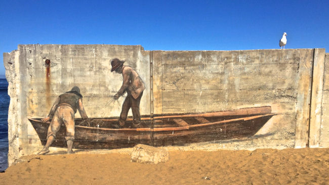 fishermen mural