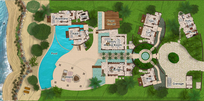 Casa Majani floor plan